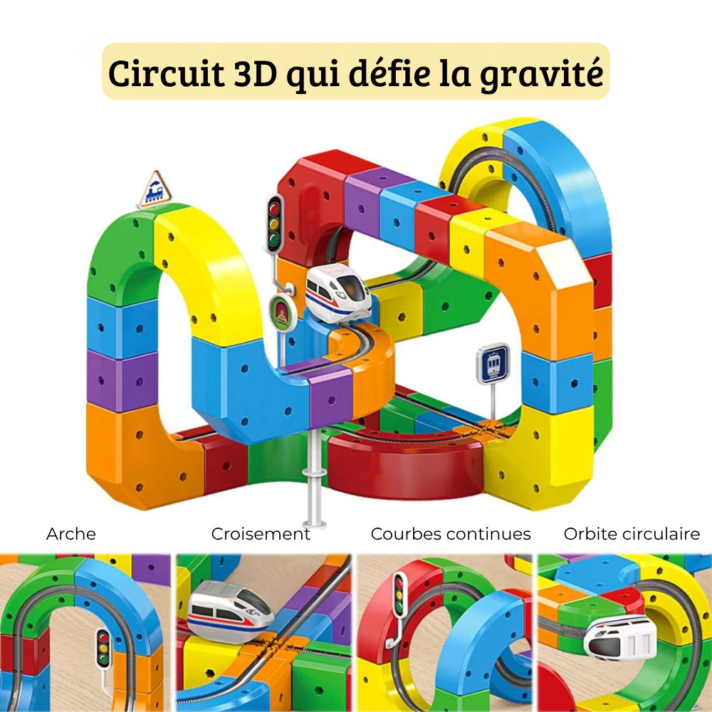 WonderRail - Le circuit de train 3D modulaire
