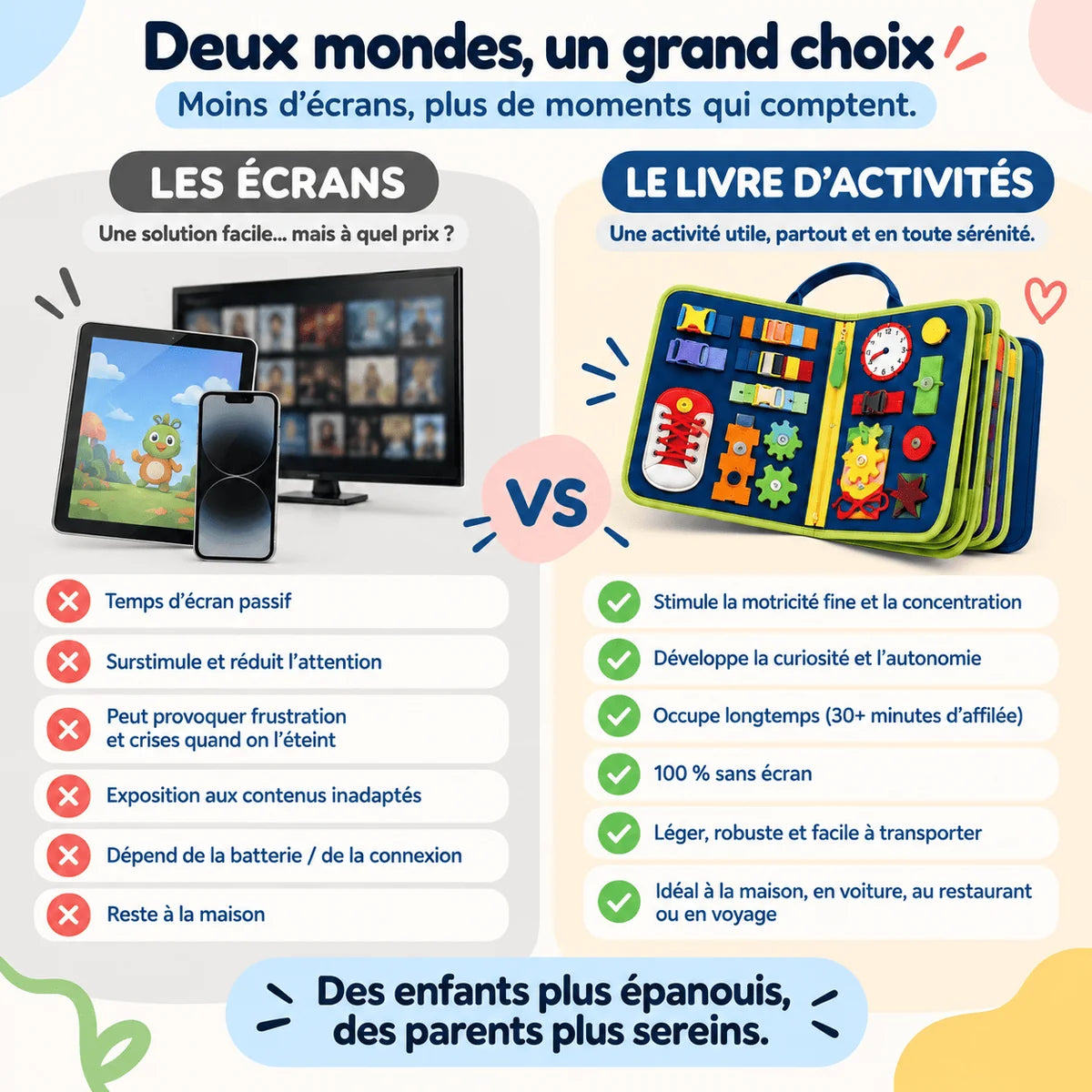 Le livre d'activités Montessori - Petit Curieux™