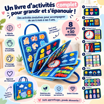 Le livre d'activités Montessori - Petit Curieux™