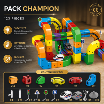 WonderRail - Le circuit de train 3D modulaire